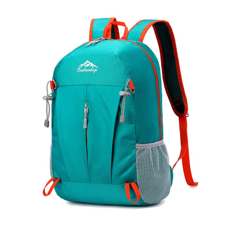 Large Capacity Ultra Light Foldable Multifunctional Outdoor Hiking Backpack Unisex Durable Double Shoulder Bag for Travel