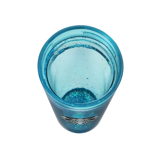 STARBUCKS Water Tumbler, Blue Glitter, 473ml, Blue, Glitter, Summer, Confetti, Cute, Stylish, Water Bottle, Gift, Christmas, Birthday, Thank You, Gift
