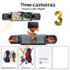 1080P Video Recorder Car 3/4 Channels 360° Dash Cam Car DVR Parking Monitor Front Right With Rear View Night Vision Black Box