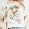 Boho Floral Christian T-Shirt, Proverbs 3:5 Graphic Tee