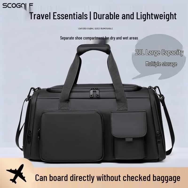 SCOGOLF Large Capacity Travel Duffel Bag