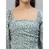 Bedrucktes Bodycon Lässiges Western Stilvolles Kleid | A-Linienförmiges Lässiges Party Mini VFF-5200