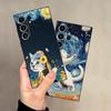 Case for Samsung Galaxy S26 Ultra S25 Plus S20 Ultra S24 S10 S9 S21 FE Note 20 8 9 10 S23 Funda Phone Cover Cute Cartoon Cat