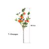 88cm Artificial Fruits Orange Branches Fake Fruit Props with Green Leaves Kumquat Home Office Room Garden New Year Decoration