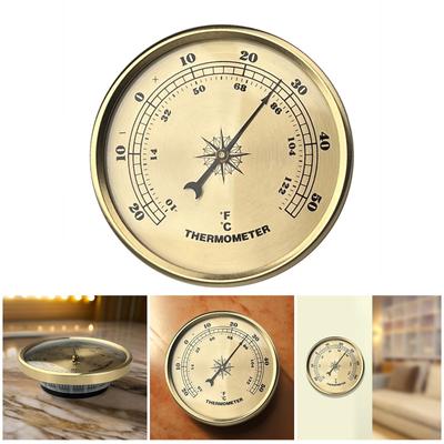 90mm Diameter Fahrenheit Thermometer for Accurate Temperature Monitoring In Home and Lab Use