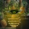 Solar Pineapple Lamp: Outdoor LED Copper Wire String Lights for Courtyard Decoration