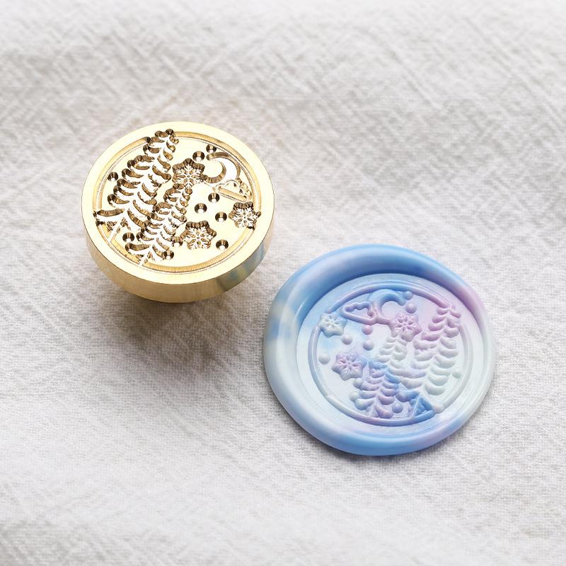 Vzor Javorových Listů Sedmikrásky Pečetní Razítko Retro Pečetní Vosk Razítko Vyměnitelná Hlava Květiny List Zdobit Dárek Povijnice Kapradina