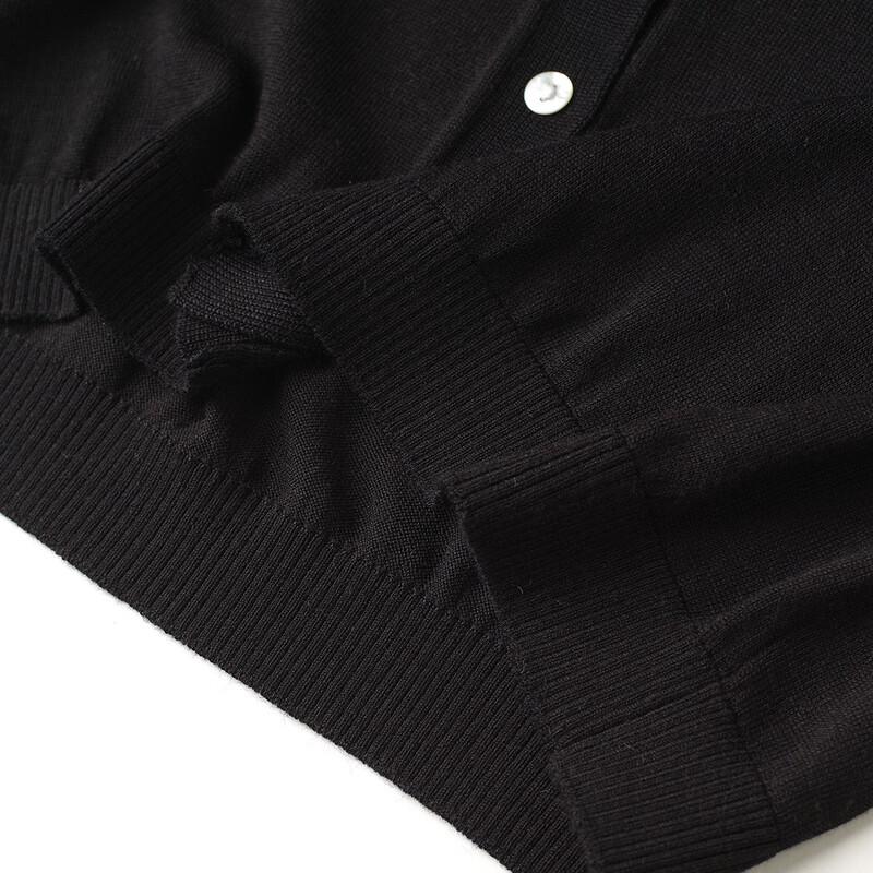 Srcr Women's Silk Blend V-Neck Knit Cardigan