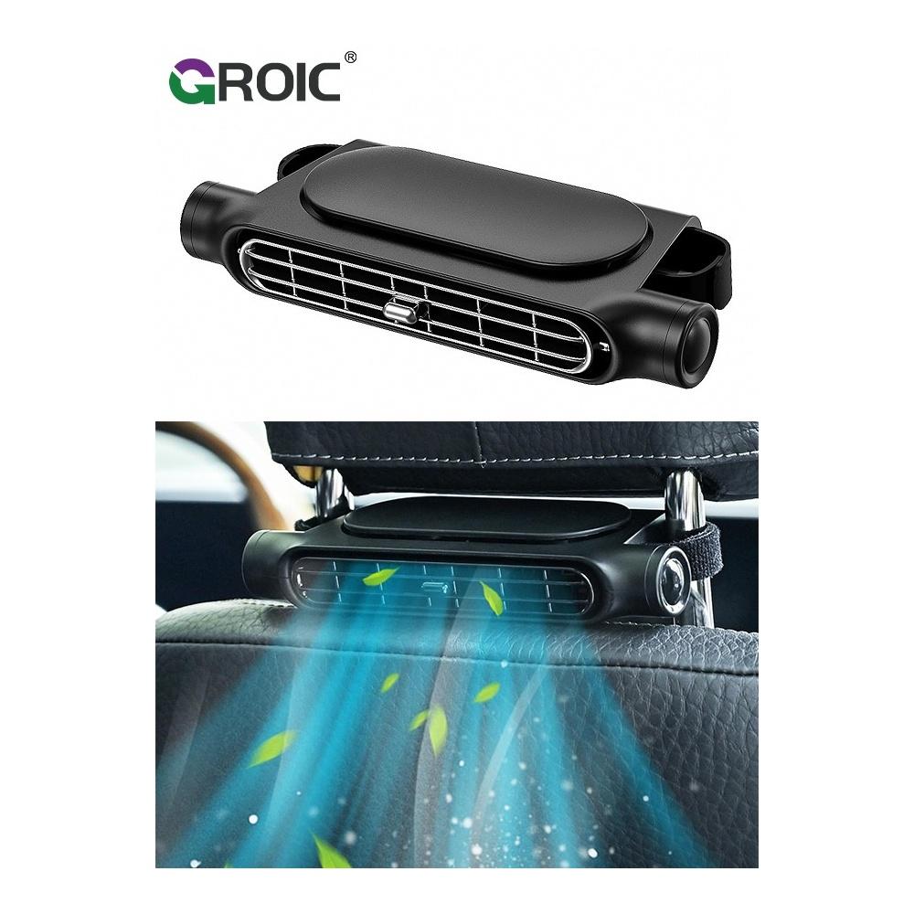 

Car Fan Car Seat Fans Blow Cold Air Backseat Car Fans Portable Car Fans for Back Seat for Kids for Cars 3 Wind Speed Adjustable Strong Wind Electric