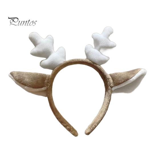 

Рождественская повязка на голову в виде рогов оленя, эластичная, противоскользящая, плюшевая, подходит для всех возрастов, рождественские аксессуары для волос, праздничный костюм для вечеринки, праздничный костюм на Хэллоуин красный