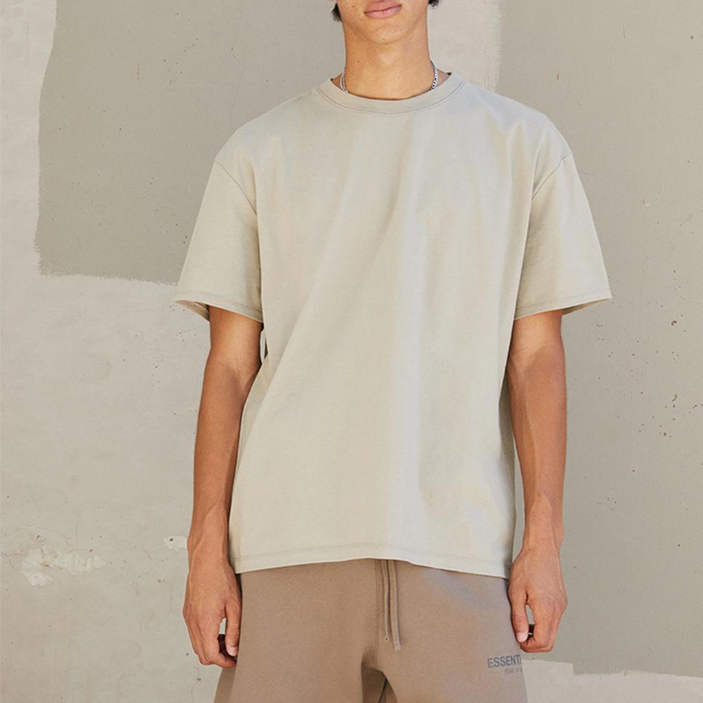 Fear of God Essentials Short Sleeve Tee Unisex Tops Pistachio-Green FOG-FW21-007