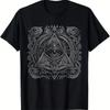 Top PickLocalUnisexs Illuminati AllSeeing Eye Graphic TShirt Pure Cotton Casual Crew Neck Short Sleeve Tee