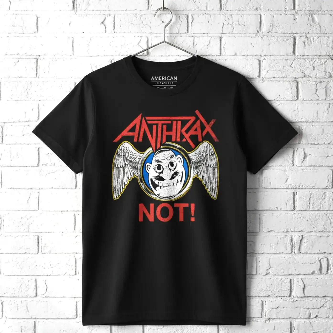 Anthrax Not Man Wings Men s T Shirt XXL
