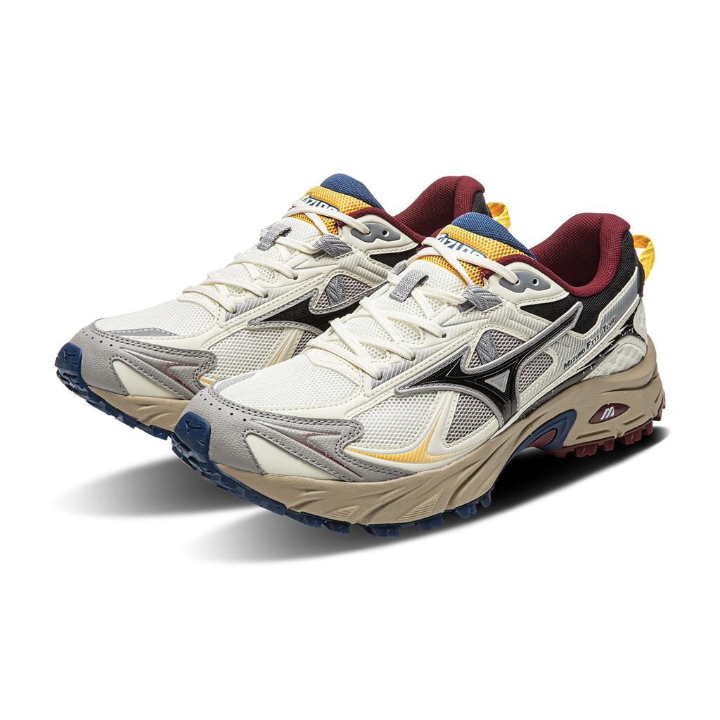 Mizuno Fiyi Tl V2 Outdoor Durable Non-Slip Casual Comfortable Versatile Low-Top Running Shoes Unisex Sneaker Tofu-White D1GH251910