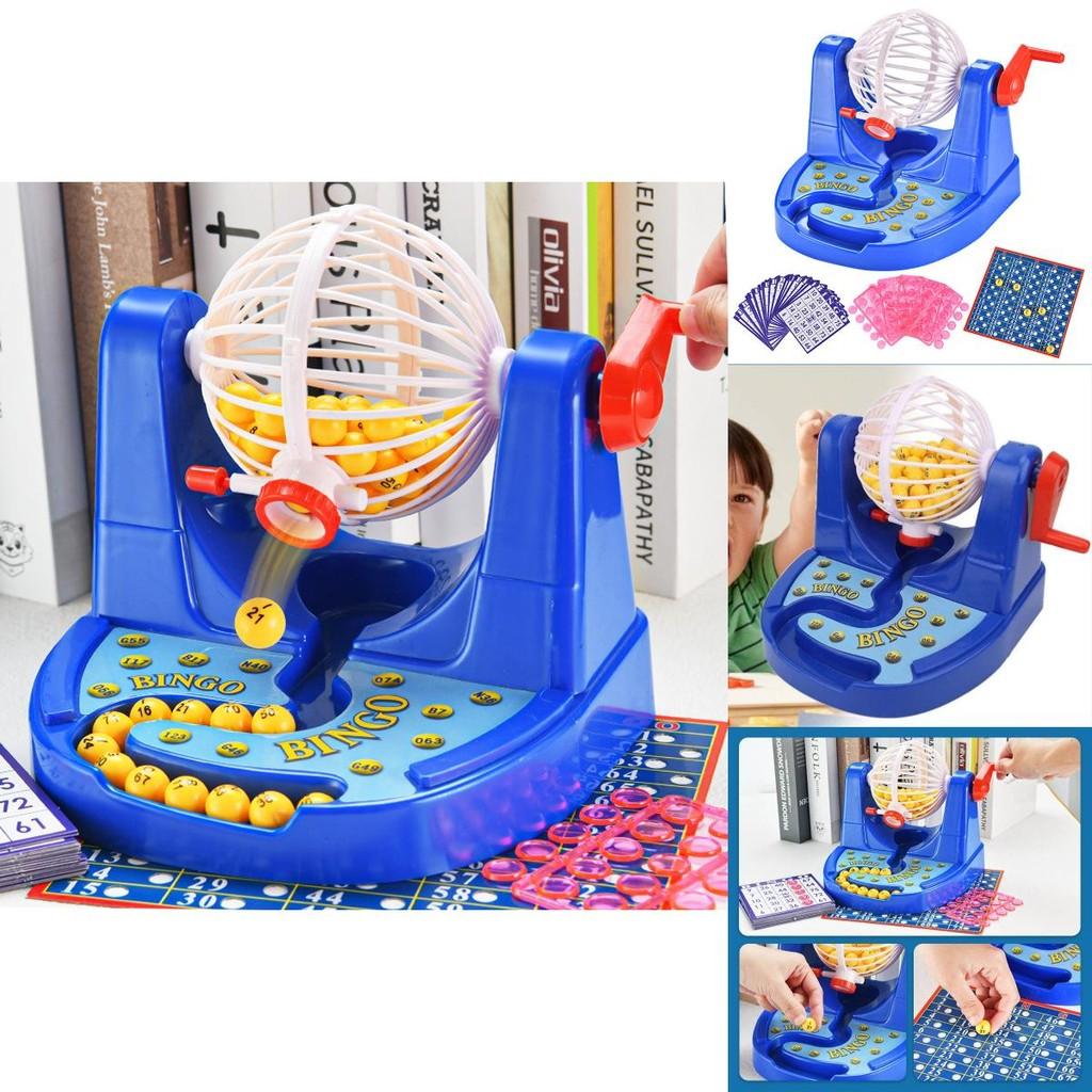 Lottery Machine Bingo Game With Plastic Balls For Family And Educational Fun
