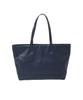 Web Exclusive Synthetic Leather Tote Large Capacity Business Tote Leather Tote Commuting F [Nano Universe] / Bag, Bag, Bag, Men's Bag, 120, Navy,