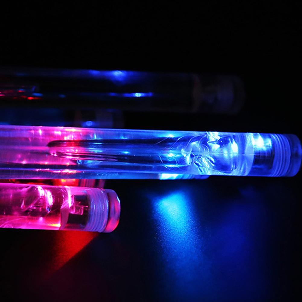 LED Luminous Drum Stick 15 Color Gradient USB Charging With Switch 5A Standard Size Performance Fluorescent Drum Stick