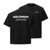 SALOMON T Shirts Men's Black Crew Neck D00431