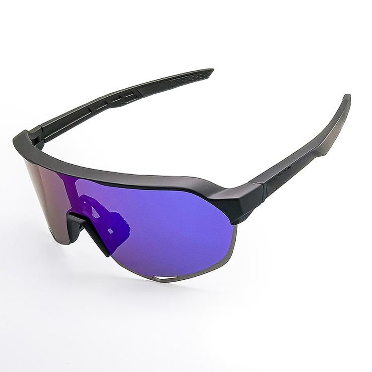 Large-frame cycling glasses for men and women, suitable for outdoor activities, hiking, running, mountain biking, and other sports