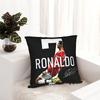 1Pc Cristiano Ronaldo Cr7 Decorative Pillowcases For Cozy Living Room And Bedroom Soft Machine Washable Cores Not Included