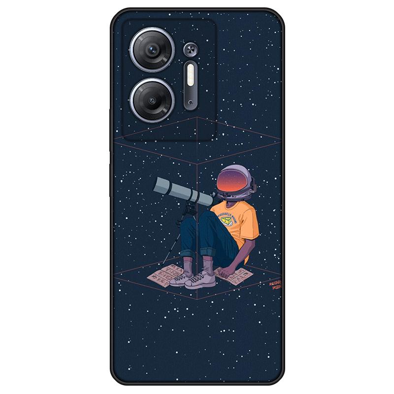For Infinix Hot 30 5G Casing TPU Painted Back Cover Infinix Hot 30 5G Soft Silicone Case