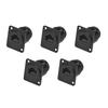 Adattatore Connettore RJ45 Cat6 da Pannello Adattatore RJ45 Femmina a Femmina Modulo Passante con Filettatura Estensione Ethernet di Rete