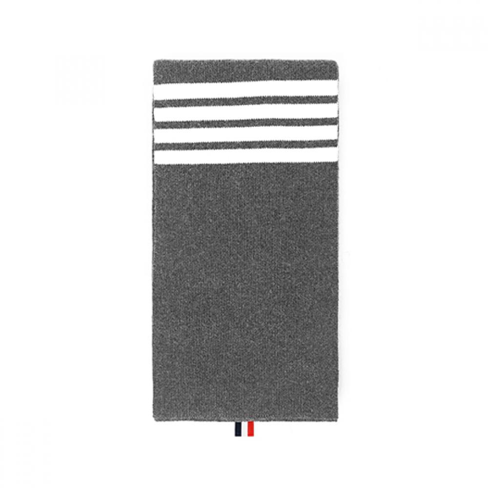 

Tom Brown Mks026a 00011 035 4 Bar Stripe Three Line Tab Cashmere Muffler MKS026A 00011 035