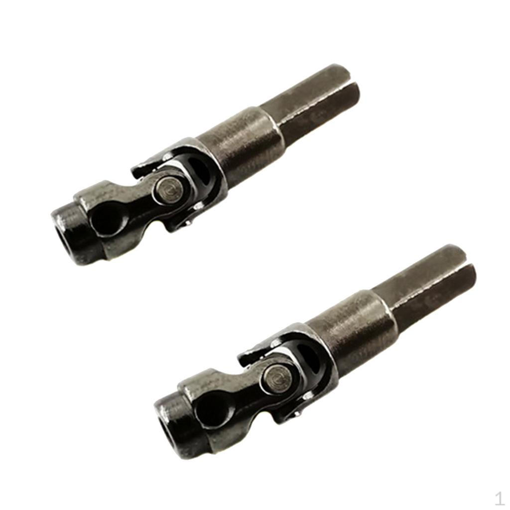 

2 з’єднання для WPL B14 B16 C24 C34 C34K C44KM RC Car DIY