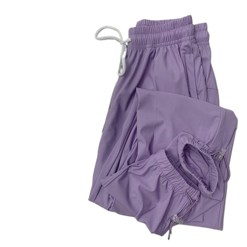 

Дышащие быстросохнущие солнцезащитные брюки для занятий спортом на открытом воздухе и повседневной одежды 4XL фиолетовый