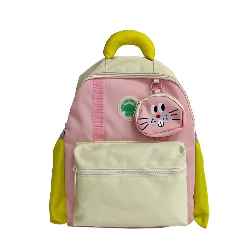 Kids' Large Capacity Patchwork Backpack