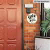 2D Flat Retro Aluminum Wall Decorations in Various Sizes. A Perfect Choice for Home Decor and Gifts, Expressing The Sentiment "God Gave You To Me