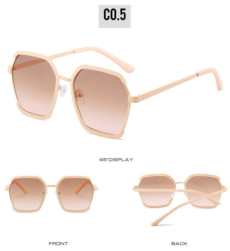 Damen Zweifarbige Sonnenbrille mit Farbverlauf - Winter 2021 Kollektion