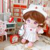 Nurse Dress Set 20CM Cotton Doll Clothes Replacement Plush Toys Clothes  20cm Cotton Doll