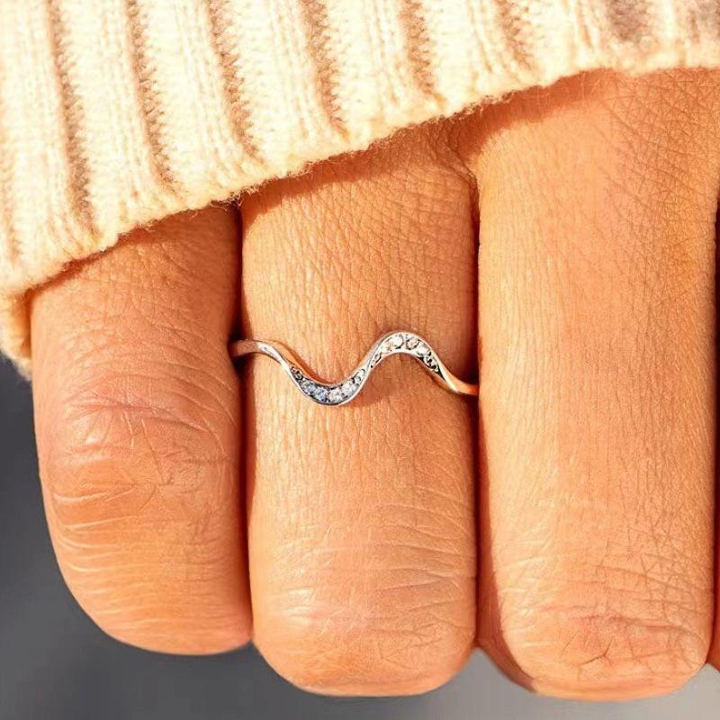 1Pc Minimalist Geometric Line Ring, Minimalist Classic Daily Accessories, Fashionable and Elegant Temperament Ring