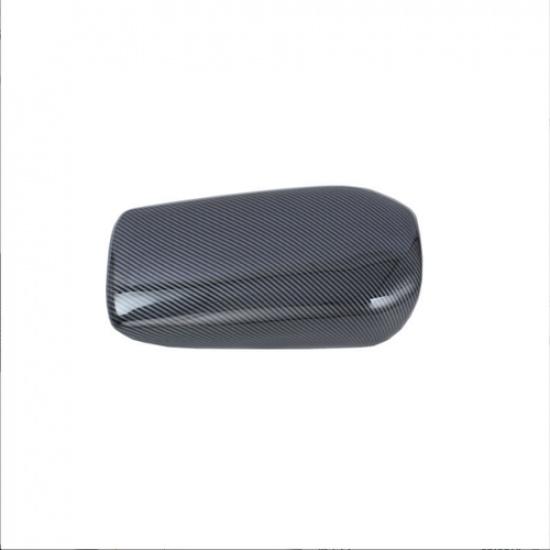 Carbon fiber Central armrest storage box Cover For Honda HR-V HRV