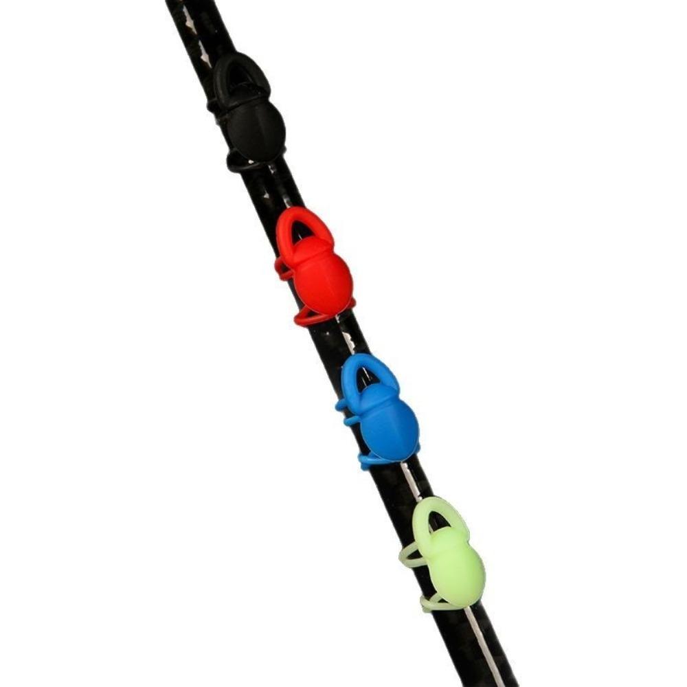 5pcs High Quality Silicone Hook Secure Holder Secure Keep Rubber Rings Safe Hanger Jig Fishing Gear Fishing Rod