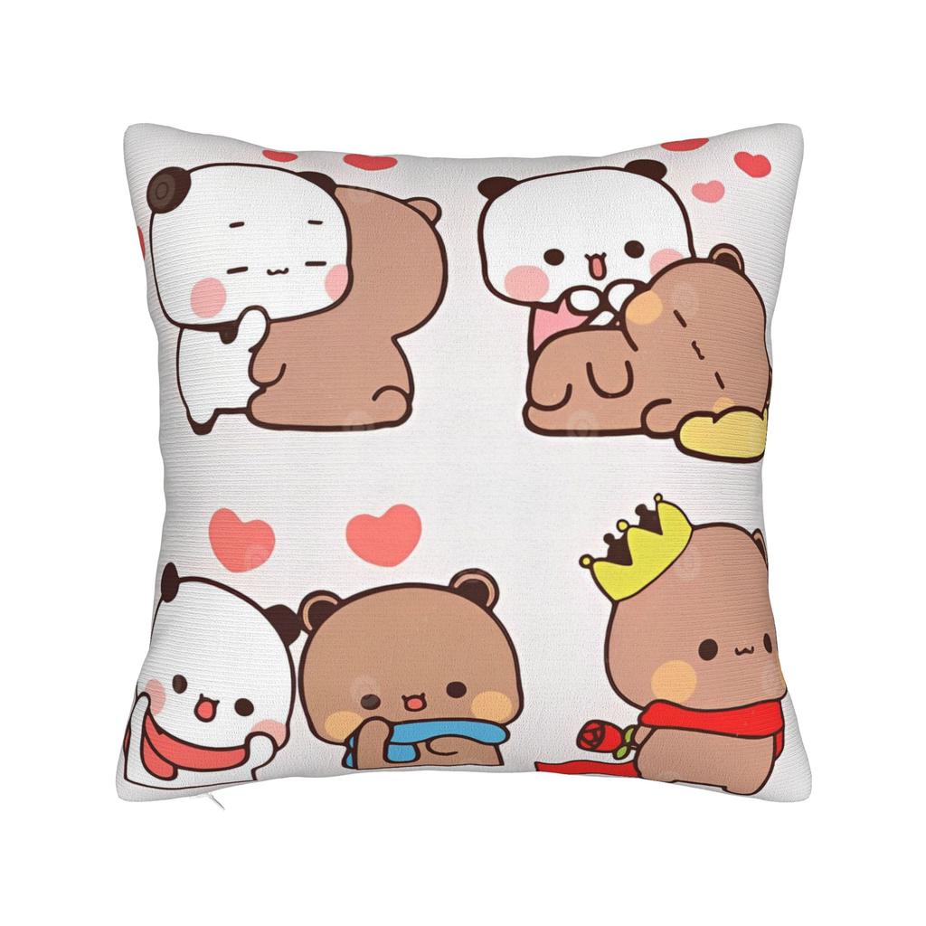 Bubu Und Dudu Kissenbezug Weicher Kissenbezug Niedlicher Lustiger Kissenbezug Für Hochzeitsfeier Heimdeko