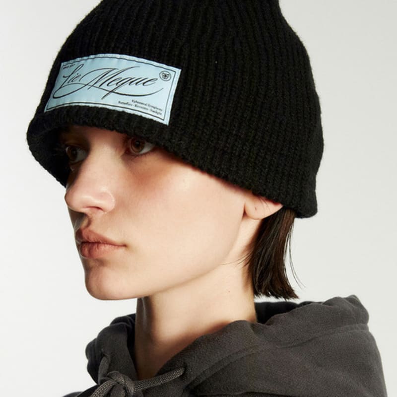 

ЛЖИ МЕКЕ вязаная панама черная BLACK_OS