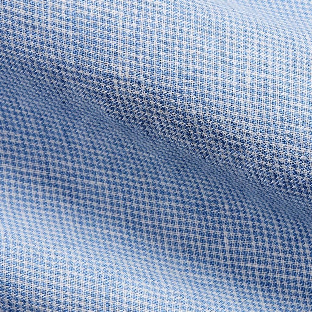 Polo Ralph Lauren Classic Houndstooth Linen Shirt Men shirts Blue White 710978099-001