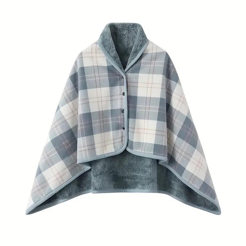Wearable Office Shawl Blanket with Buckle