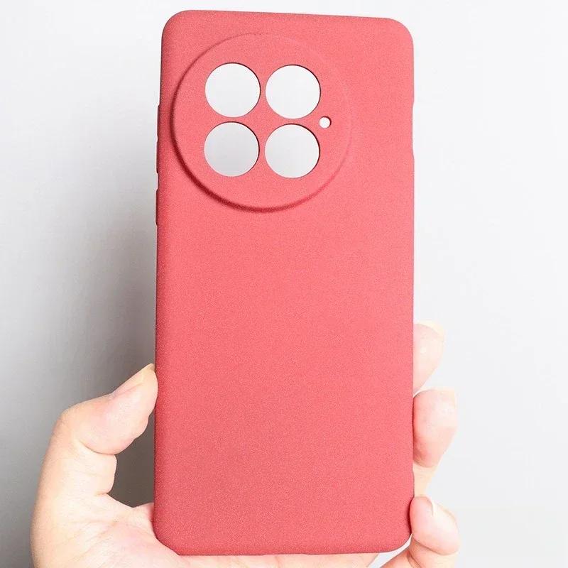 For Oneplus 13R 13T 13S Matte Sandstone Soft Phone Case For One Plus 12R 11 1+ACE 5 Pro Silicone Proetction Cover Non-Slip Shell