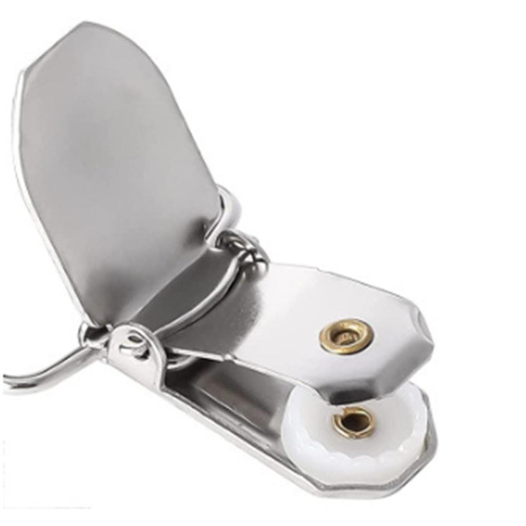 Mens Clip Suspender Elastic Adjustable Prevent Slip 6 Clip Y Shape Mens Suspender Brace for Suits Black