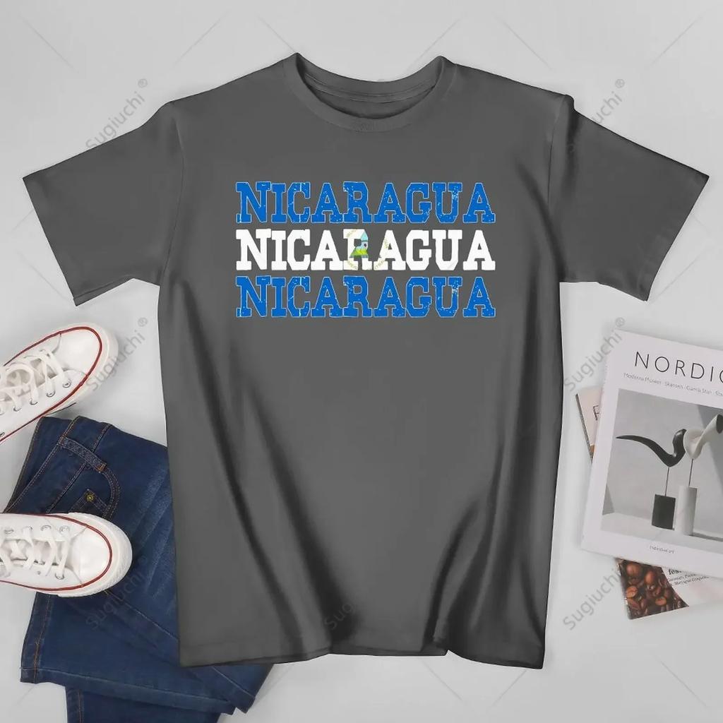 Unisex Unisex Vintage Nicaragua Nicaraguan Nica Tshirt Tees T Shirts WoUnisex Boys 100 Cotton TShirt