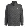 Adidas Long Sleeve Insulated Golf Jacket with BOS Graphics MKS21 Golf 2023 Model Men's Full-Zip (Model HY0979/HY0980) - Outerwear, Blouson, Wear,