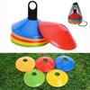 25/50Pcs Durable Training Marker Cones Soccer Training Sign Dish Football Training Equipment