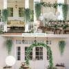 Artificial Plant Eucalyptus Camellia Plastic Wedding Festival archway Home Room Outdoor Yard GardenUV protection bonsai DIY Gift