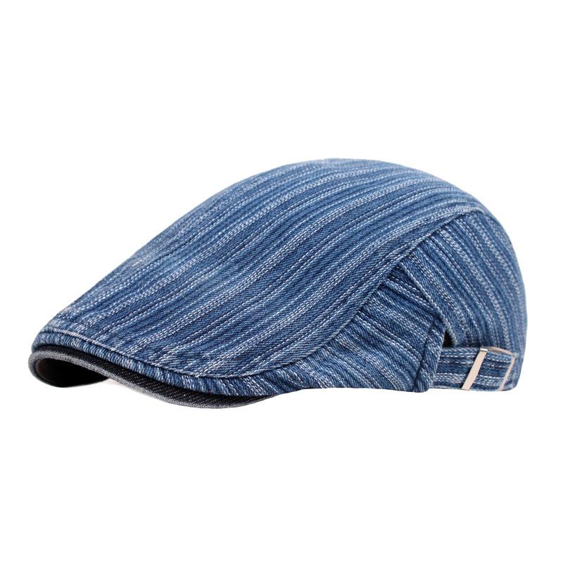 Cowboystoff Andetungehatt Herre Retro Fremoverlue Englandstil Beret Herre- og damehatt