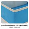 Foldable Sand Tray with Raised Walls Lightweight Nonwoven Material Container for Kids,