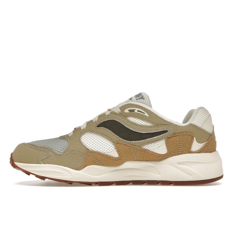 SAUCONY Grid Shadow 2 Mushroom Pack - Sand Sage Unisex Sneakers Cream S70799-1