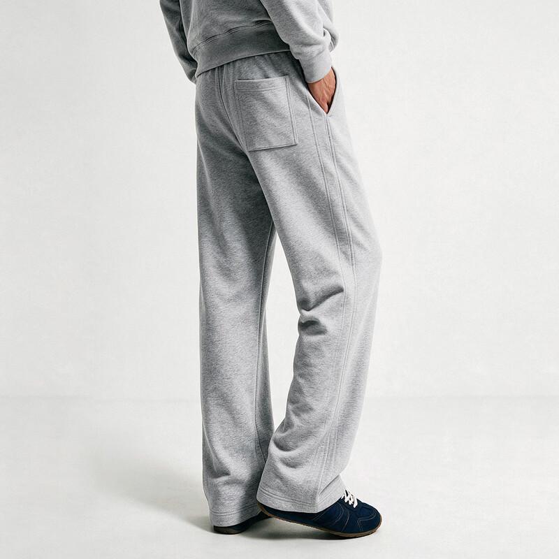 NVG·YOUNG Men's Fleece-Lined Casual Straight-Leg Pants